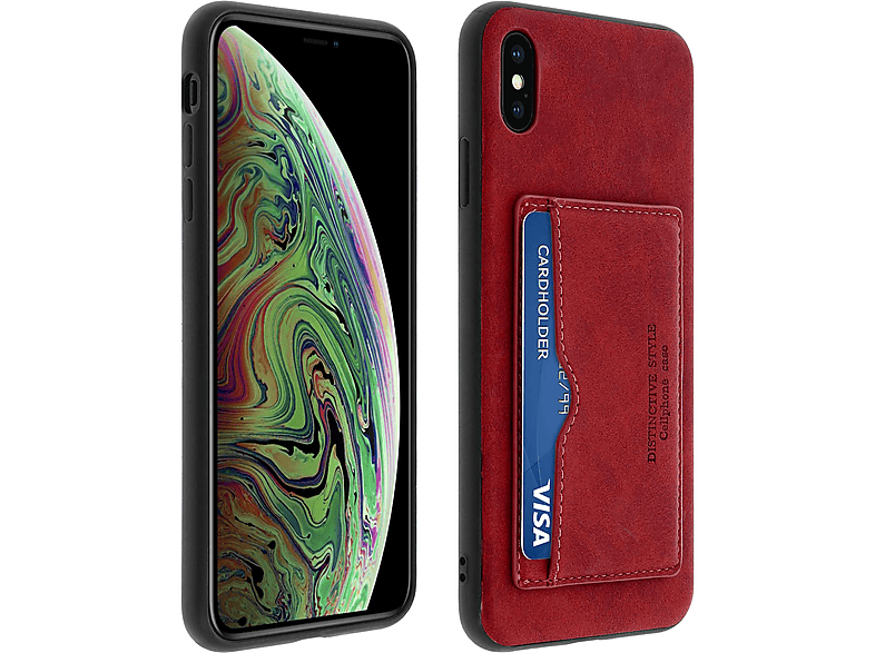 AVIZAR Stan Series, Backcover, Apple, iPhone XS Max, Rot