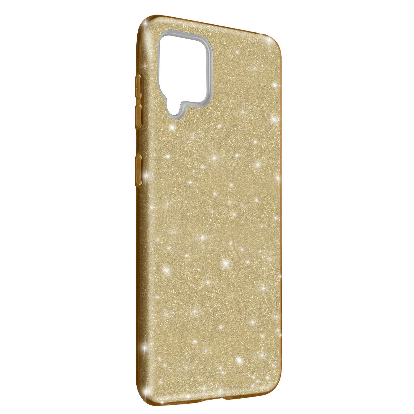 AVIZAR Papay A42, Galaxy Samsung, Backcover, Gold Series