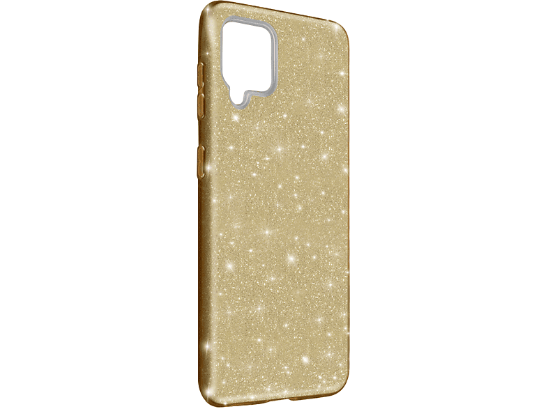 AVIZAR Papay A42, Galaxy Samsung, Backcover, Gold Series