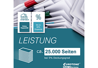 EUROTONE ersetzt HP CF281X / 81X Toner Cartridge Schwarz (CF281X / 81X)