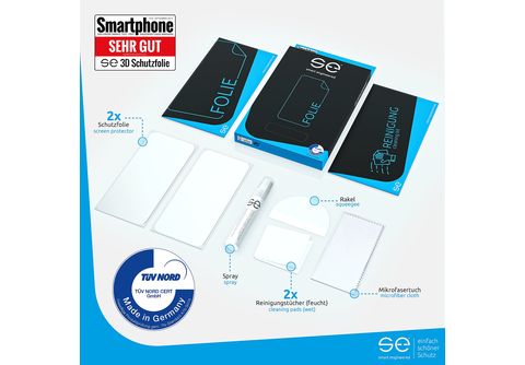 SMART ENGINEERED 2x se® Schutzfolie(für Xiaomi Poco X3 Pro)