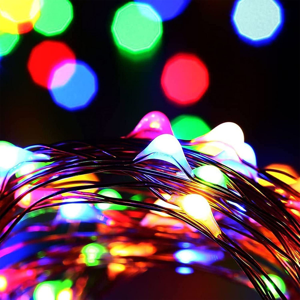 Gartenpirat LED-Stern Aus Kupferdraht – 30 X 28 Cm Mit Timer Für Weihnachtsdeko Innen