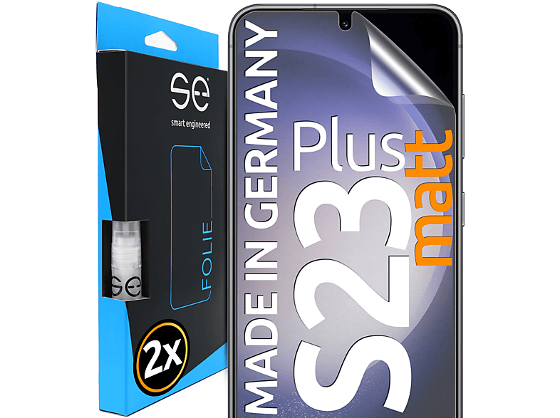 Schutzfolie(für se® (entspiegelt) SMART Plus) 2x Galaxy Samsung ENGINEERED S23
