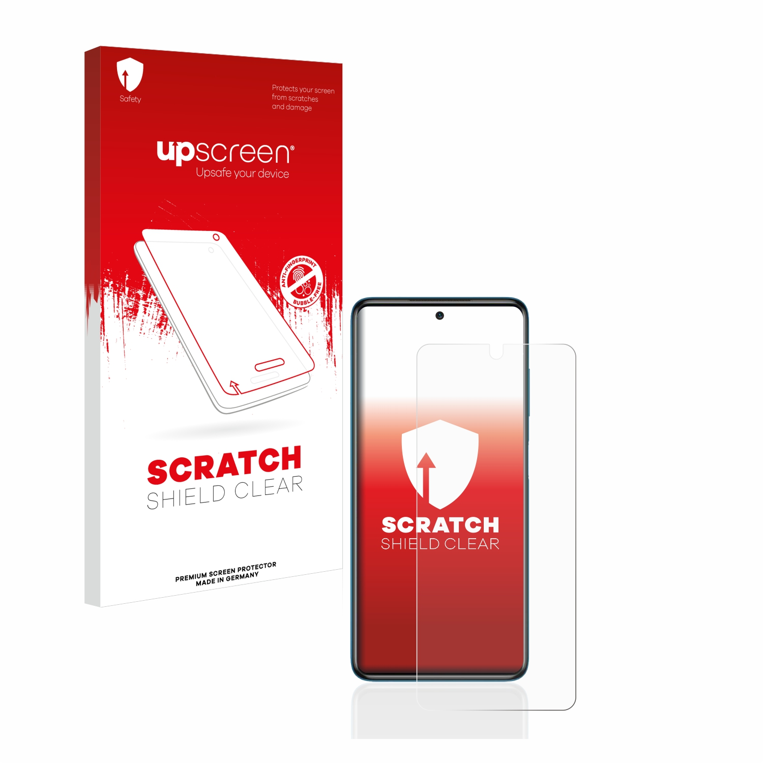 klare Kratzschutz NFC) Schutzfolie(für Xiaomi Poco X3 UPSCREEN
