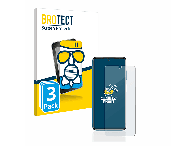 BROTECT 3x matte NFC) Poco Airglass X3 Schutzfolie(für Xiaomi