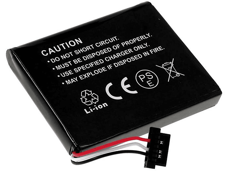 POWERY Akku für Cybercom MD95340 Li-Ion Akku, 3.7 Volt, 1100mAh