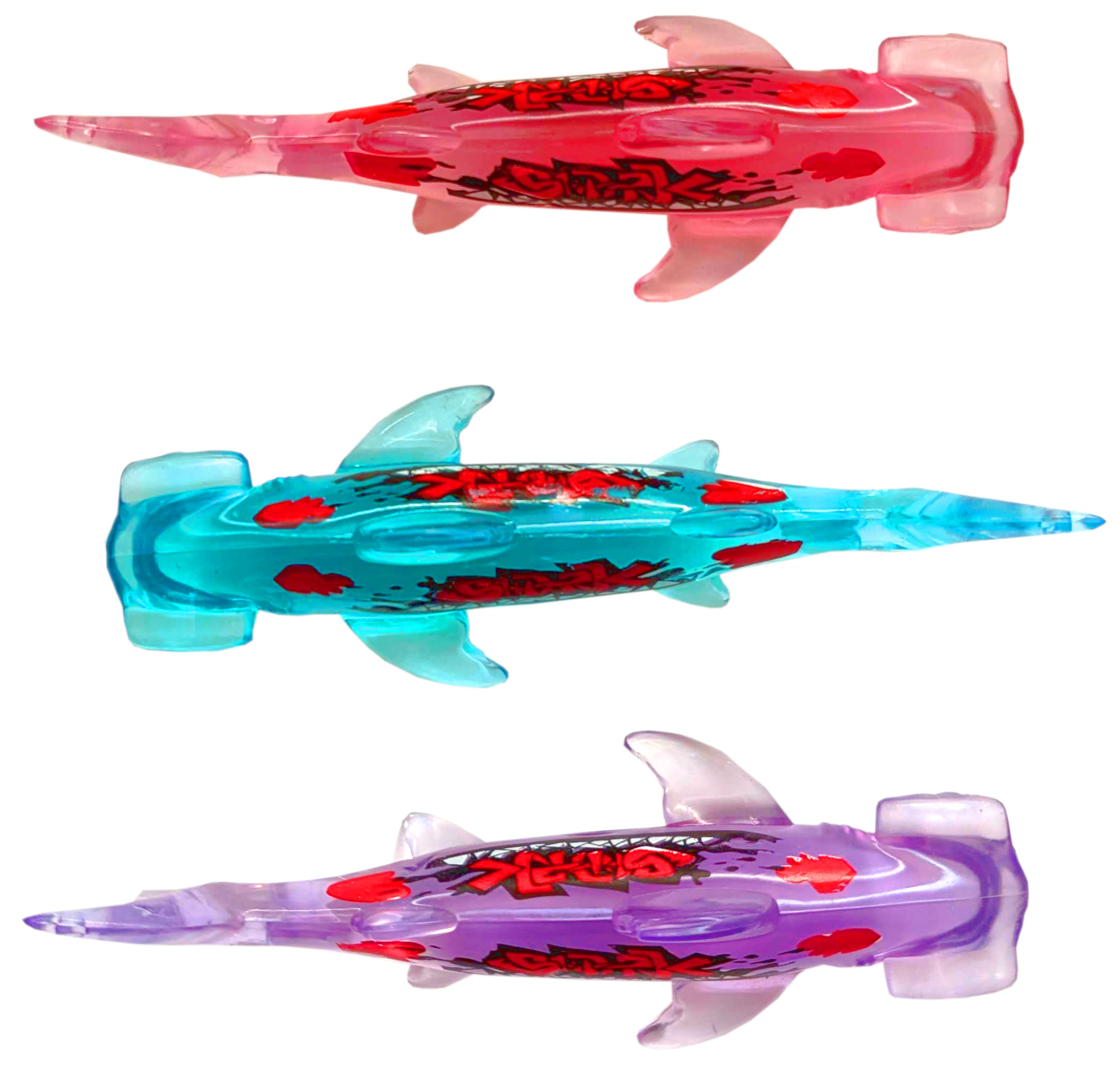 TOI-TOYS SPLASH (3 - Wasserspielzeug Tauchfische Stück) Hai