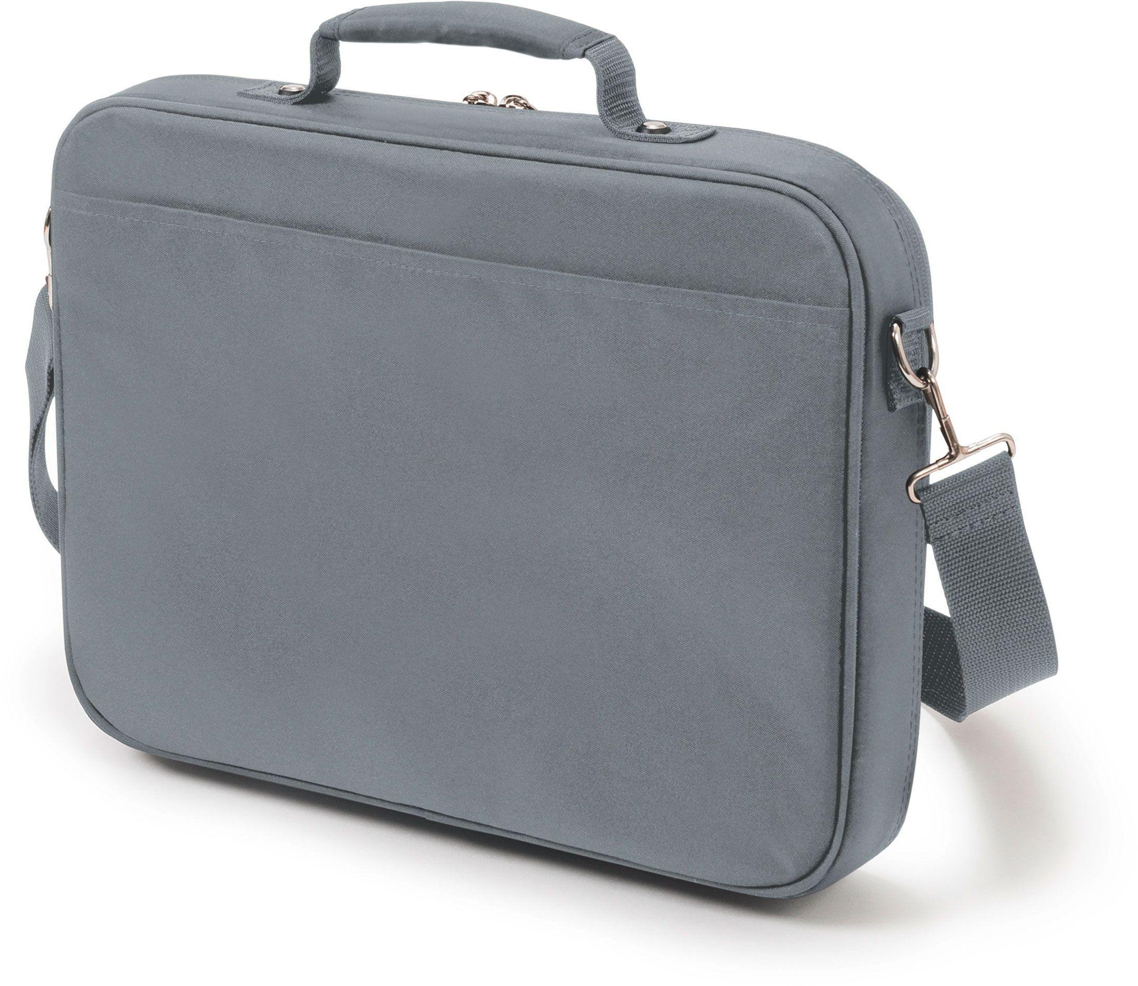 DICOTA Eco Multi BASE Universal Umhängetasche Grau für Recycling-PET, Notebooktasche