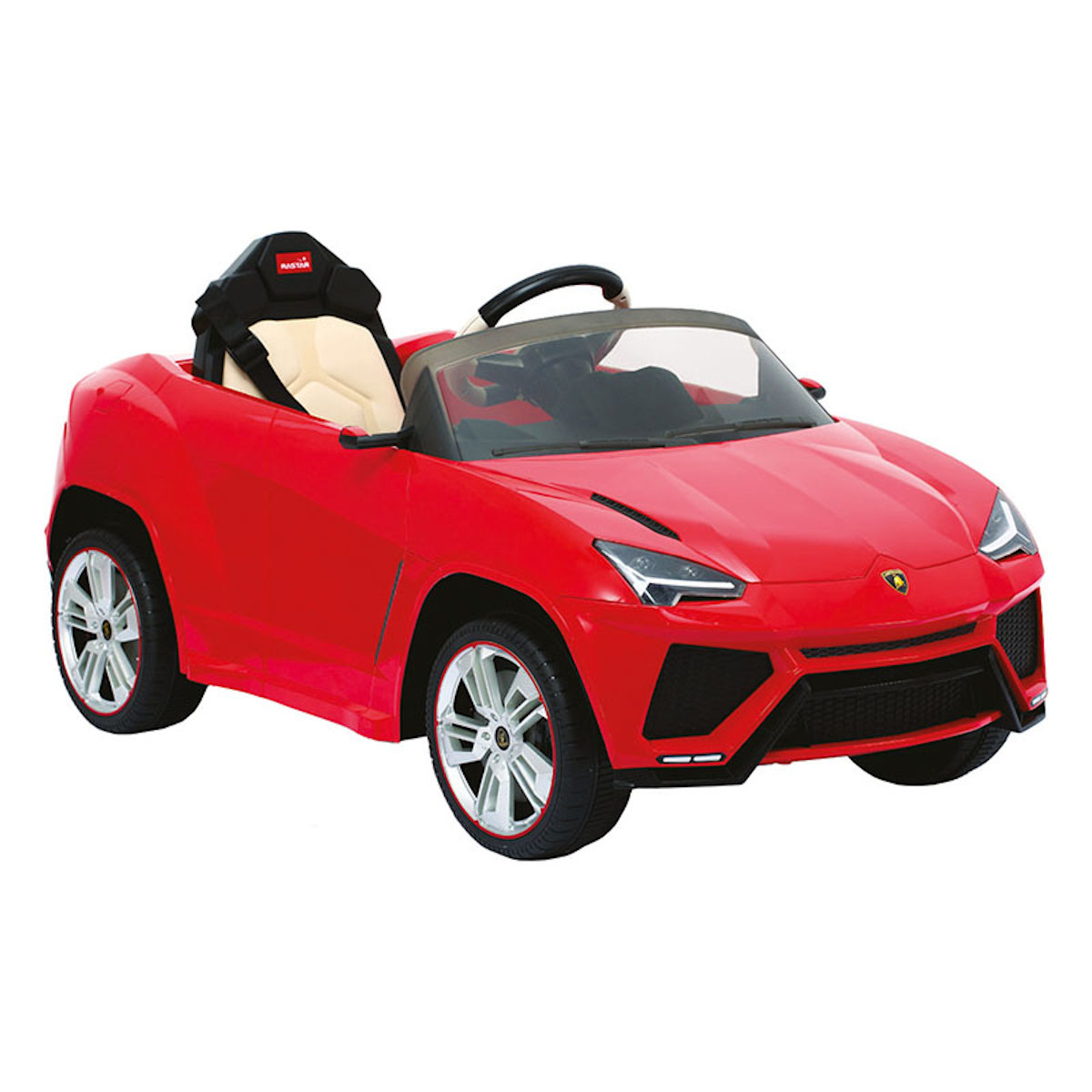 RASTAR Ride-On Elektroauto für Kinder Lamborghini - Urus (rot) Spielzeugfahrzeug