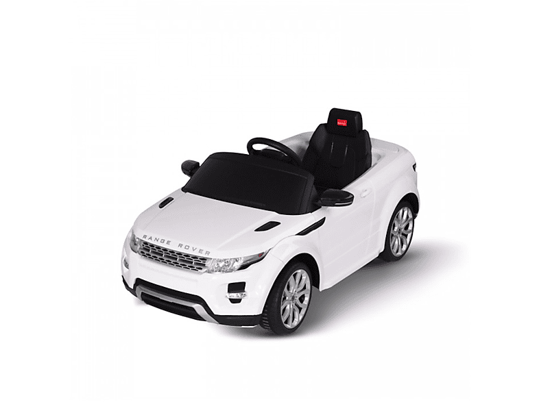 RASTAR Ride-On Elektroauto für Kinder - Range Rover Evoque (weiß) Spielzeugfahrzeug