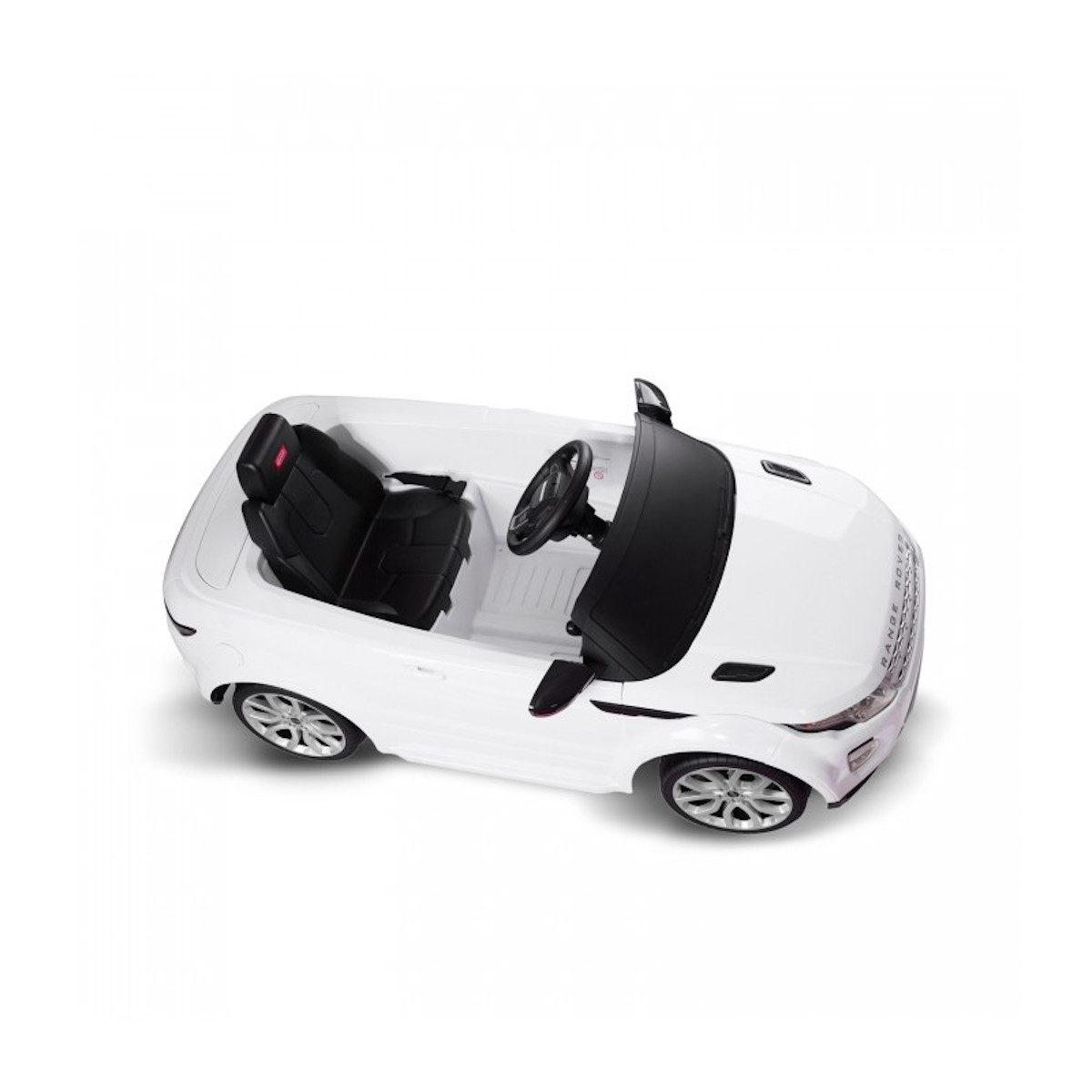 RASTAR Ride-On Elektroauto für Kinder (weiß) Rover Range Evoque - Spielzeugfahrzeug