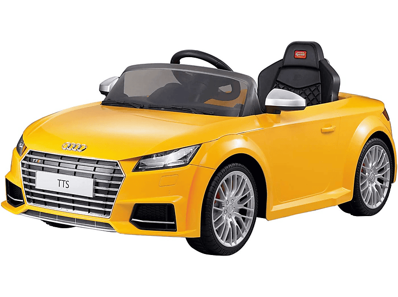 RASTAR Ride-On Elektroauto für Kinder - Audi TTS Roadster (gelb) Spielzeugfahrzeug