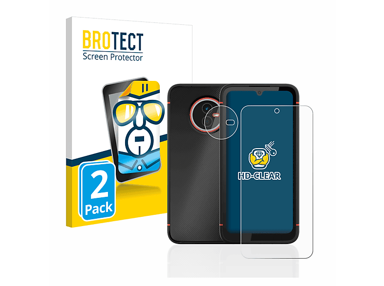 BROTECT 2x klare Schutzfolie(für Gigaset GX4) | Displayschutzfolien & Gläser