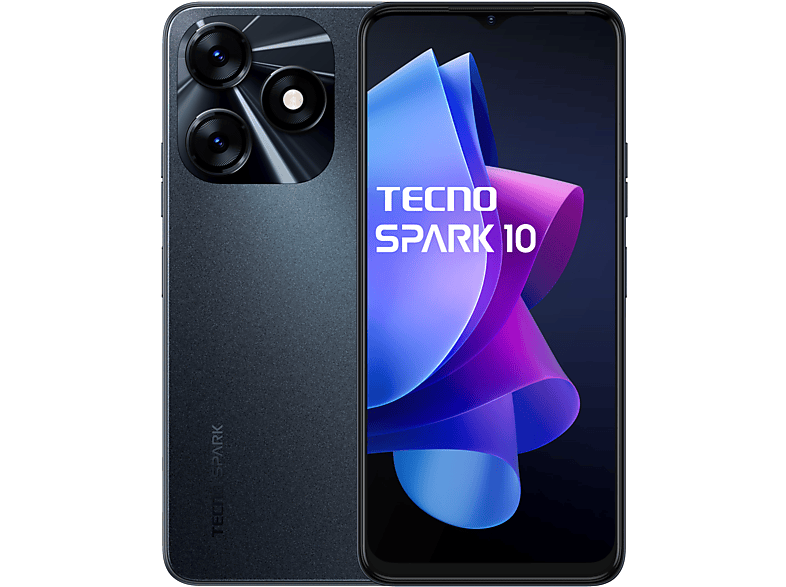 TECNO MOBILE Spark 10 NFC 128 GB Meta Black Dual SIM