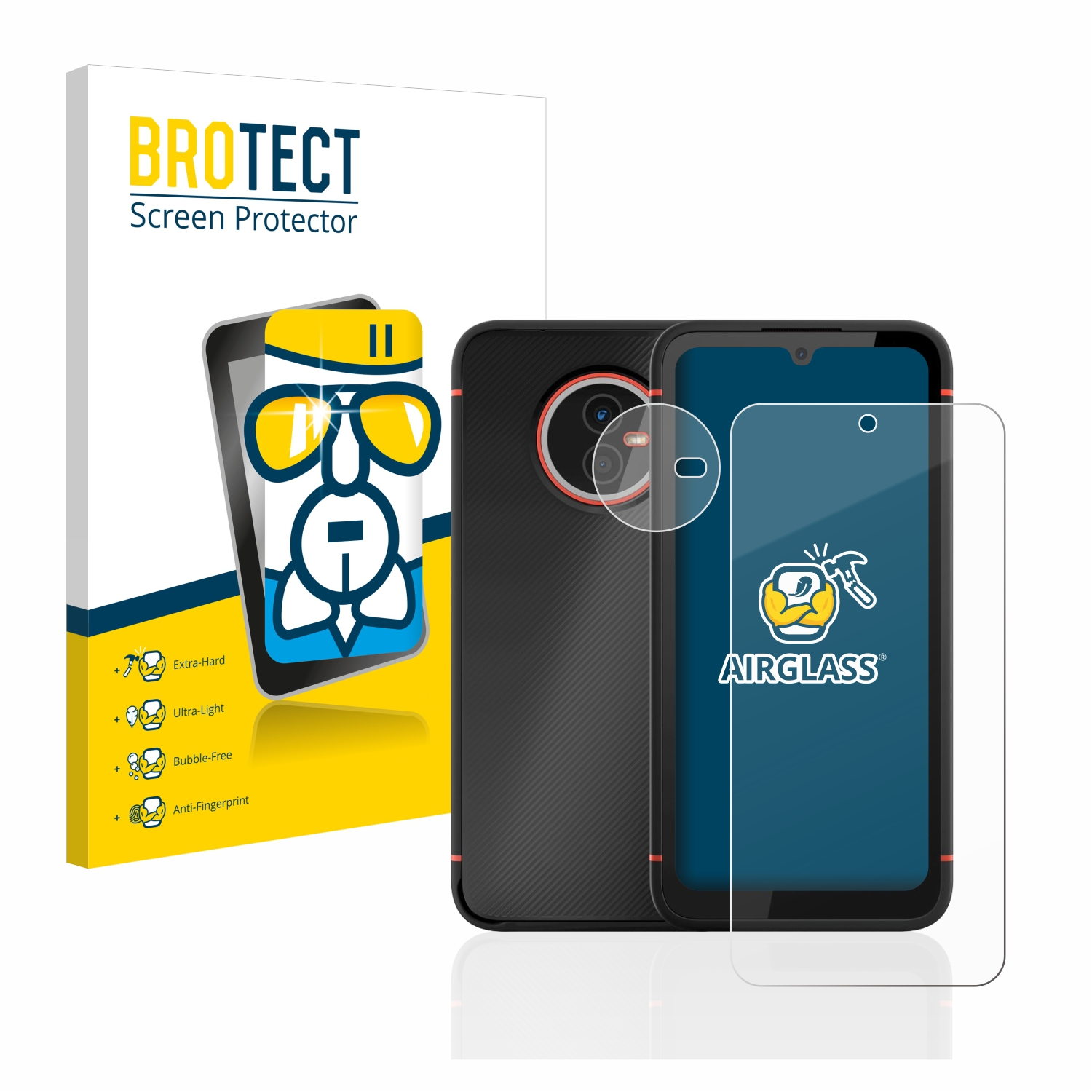 BROTECT Airglass klare GX4) Schutzfolie(für Gigaset