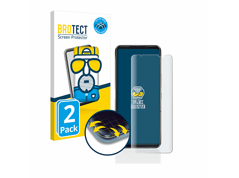 Curved Flex Full-Cover matt 7 Schutzfolie(für Ultimate) 3D ROG BROTECT Phone ASUS 2x