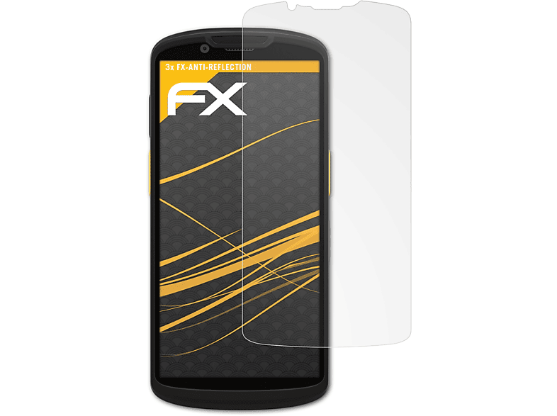 ATFOLIX 3x FX-Antireflex Displayschutz(für Zebra TC58)