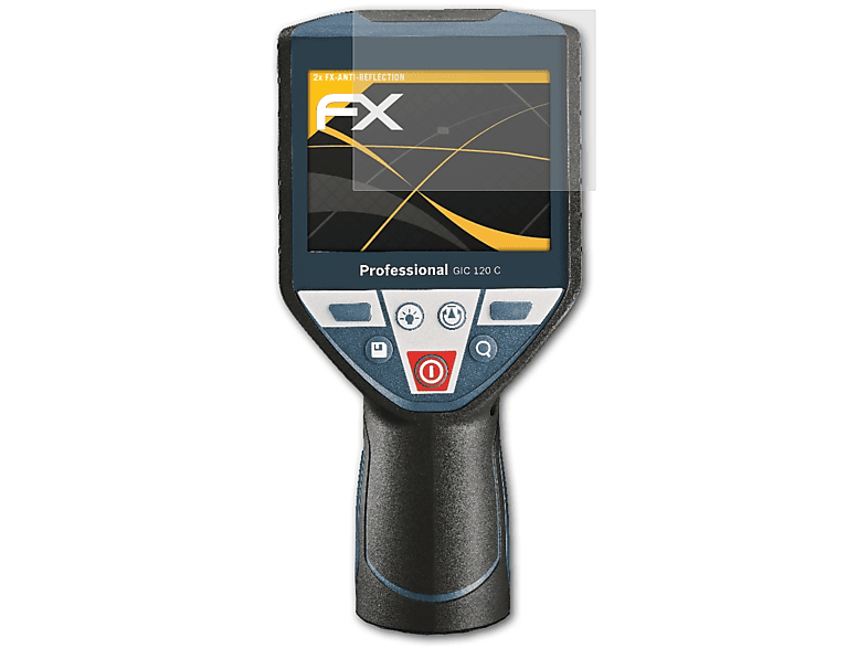 ATFOLIX 2x FX-Antireflex Displayschutz(für Bosch C) 120 GIC