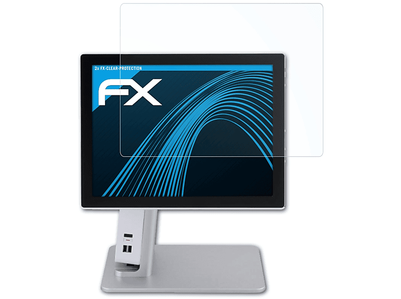 (18.5 FX-Clear Sam4s ATFOLIX Inch)) Forza 2x Displayschutz(für