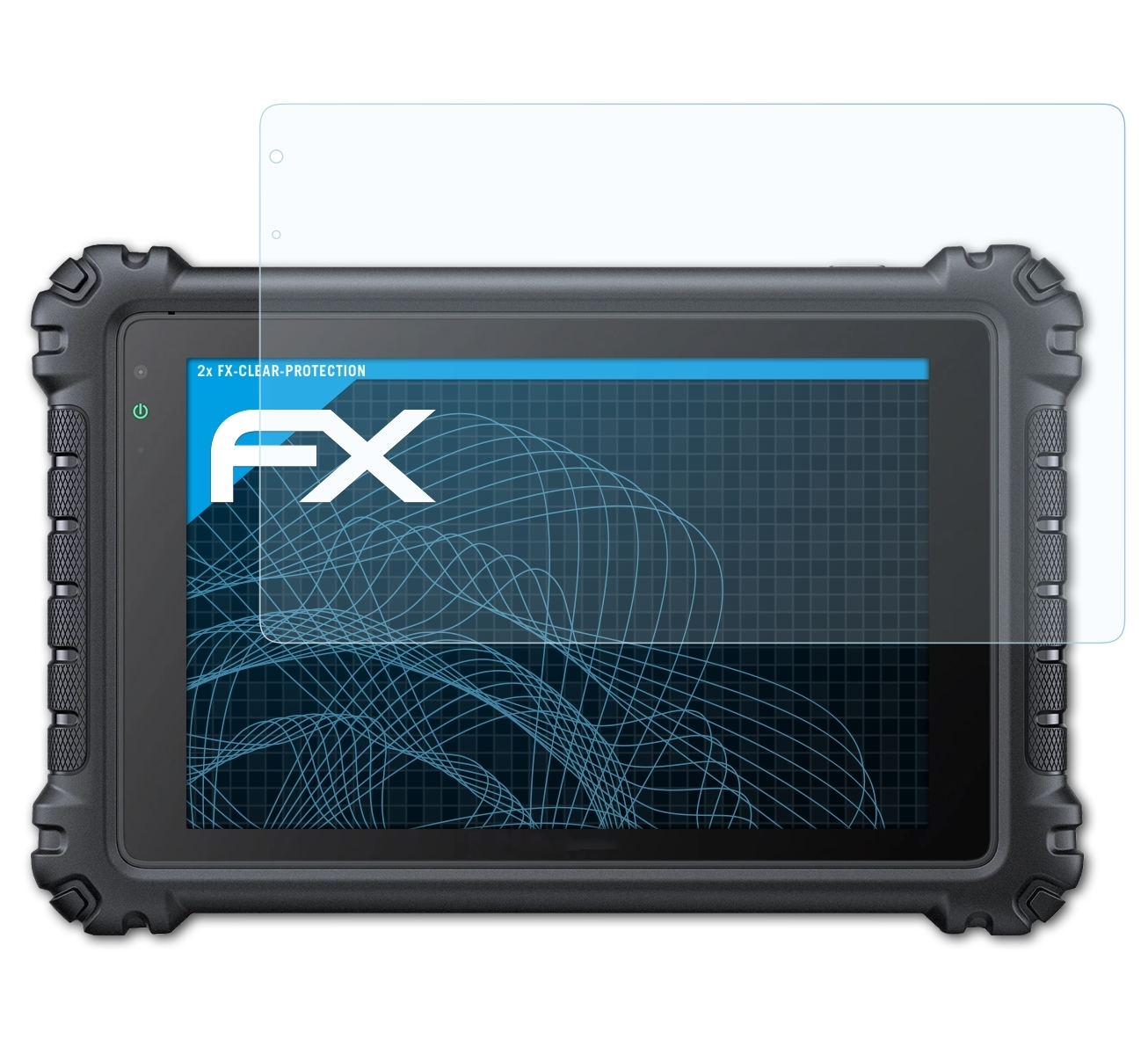 ATFOLIX 2x FX-Clear Displayschutz(für Autel Pro) MaxiSYS MS906