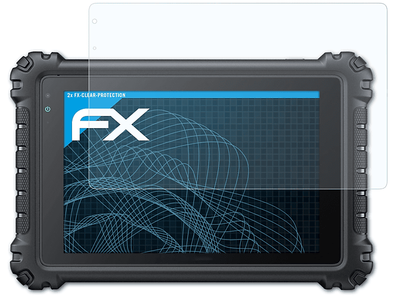 ATFOLIX 2x FX-Clear Displayschutz(für Autel MaxiSYS MS906 Pro)