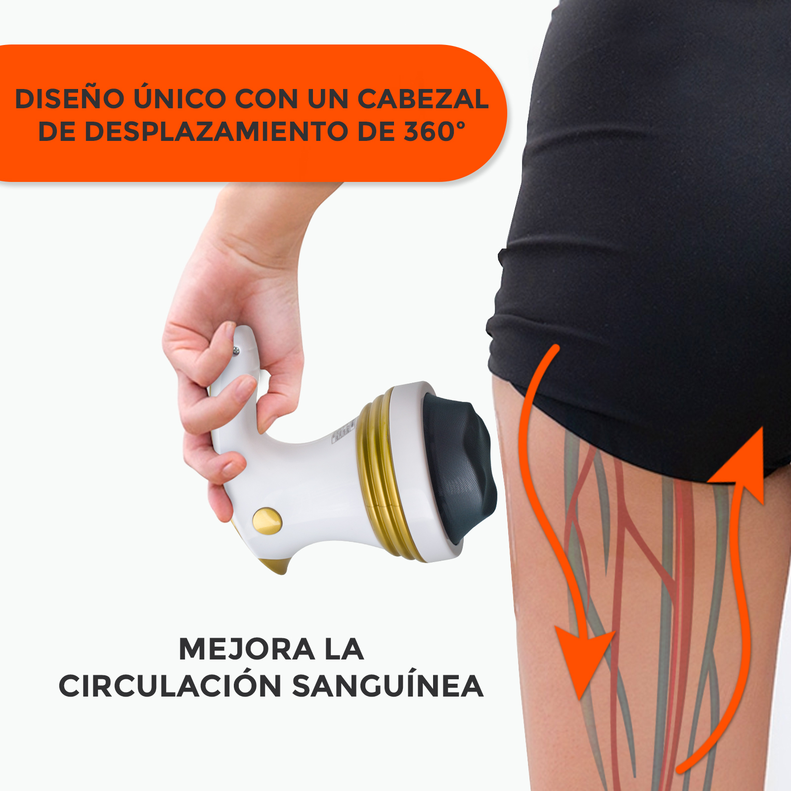 BONPLUS BP Vibracell Pro Anti-Cellulite-Massagegerät