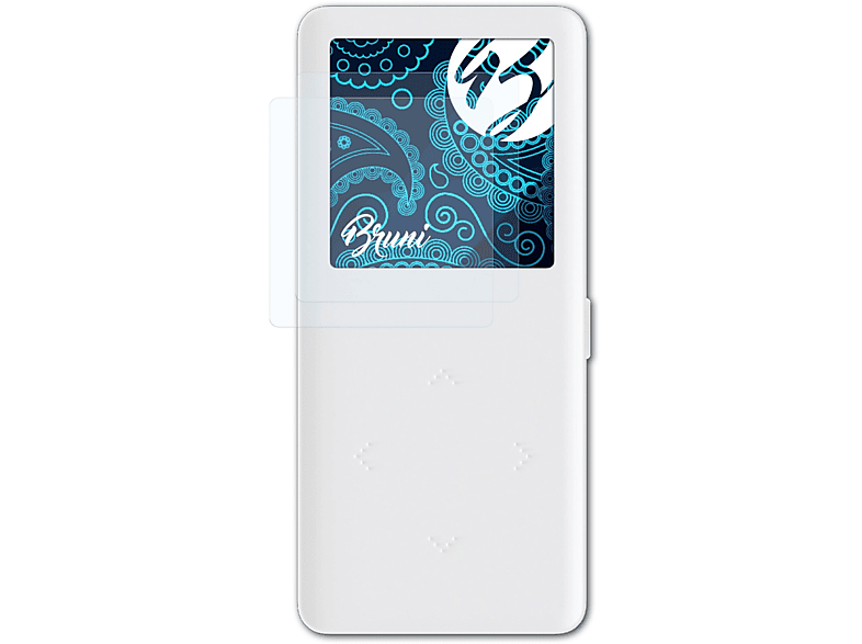 BRUNI 2x Basics-Clear Schutzfolie(für OneKey Mini)