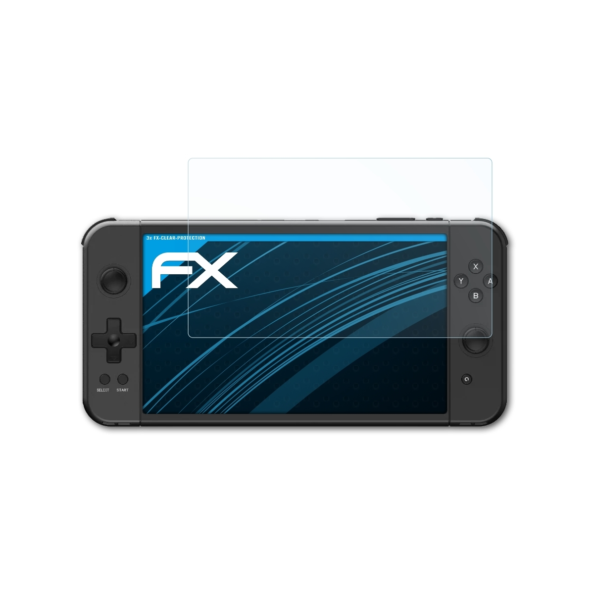 ATFOLIX 3x X70) FX-Clear Displayschutz(für PowKiddy