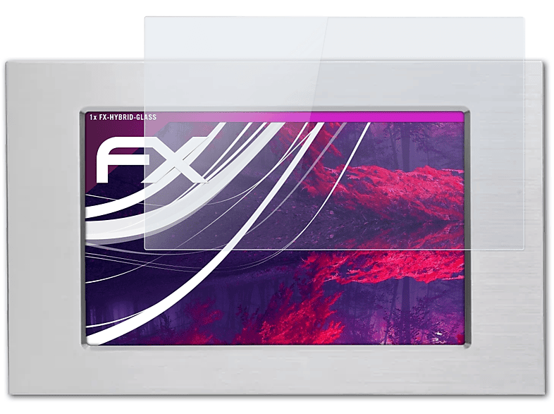 ATFOLIX FX-Hybrid-Glass Schutzglas(für Kingdy Touch Intel (10.1 IPC 11 Gen Inch))