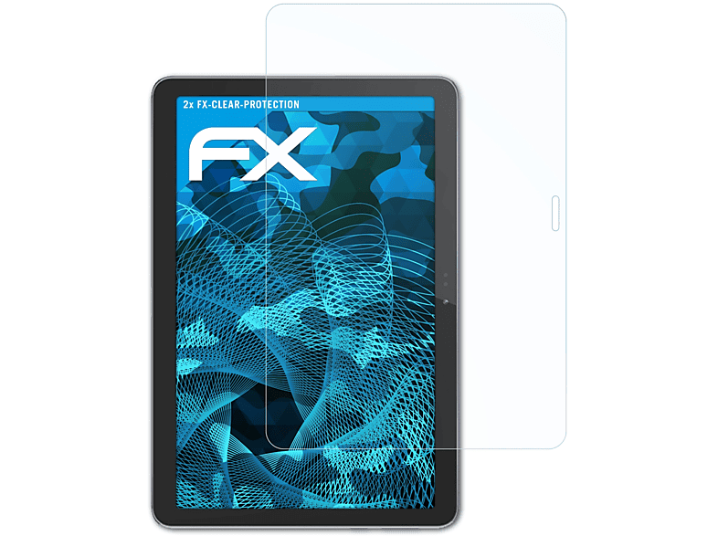 ATFOLIX 2x FX-Clear Displayschutz(für Hisense Q5) | Tabletschutzfolien