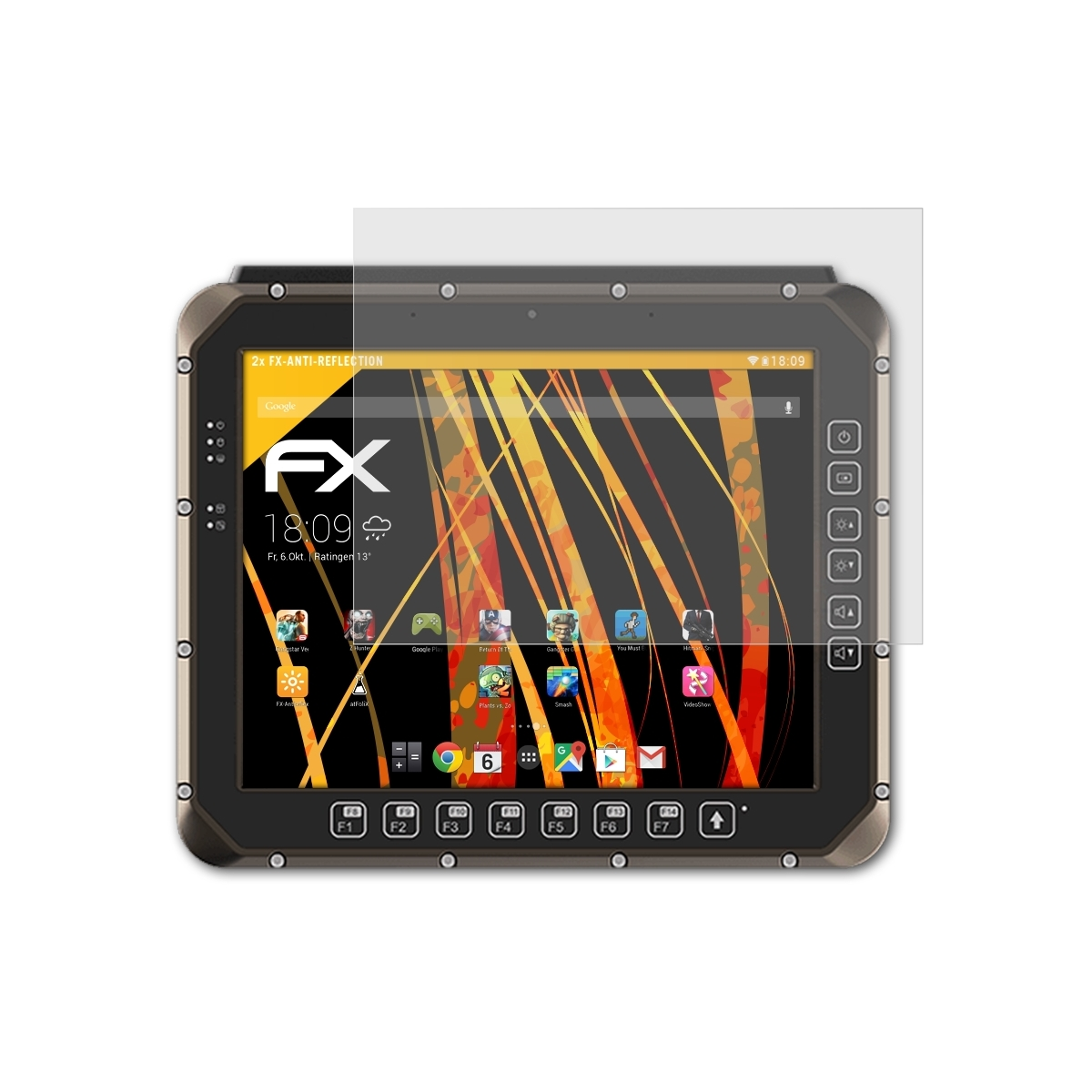 Vulcanx) Displayschutz(für FX-Antireflex ATFOLIX RuggOn 2x