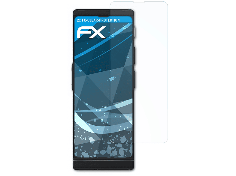 ATFOLIX 2x FX-Clear Displayschutz(für Translator V4) Vasco