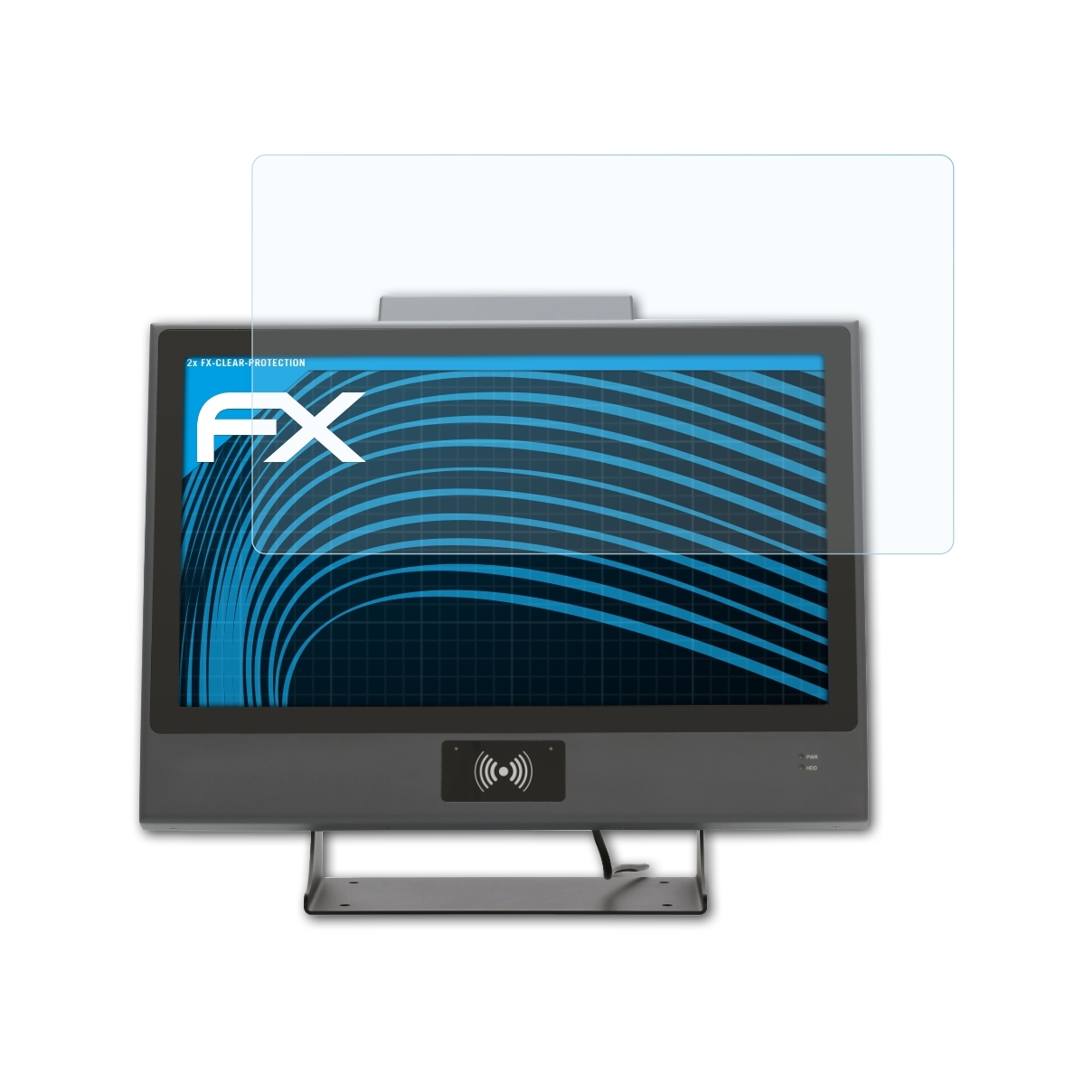 ATFOLIX 2x FX-Clear Displayschutz(für Profi 1850) Multitouch Forsis