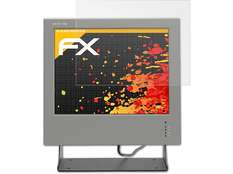 ATFOLIX 2x FX-Antireflex Displayschutz(für Forsis Entry 1500)