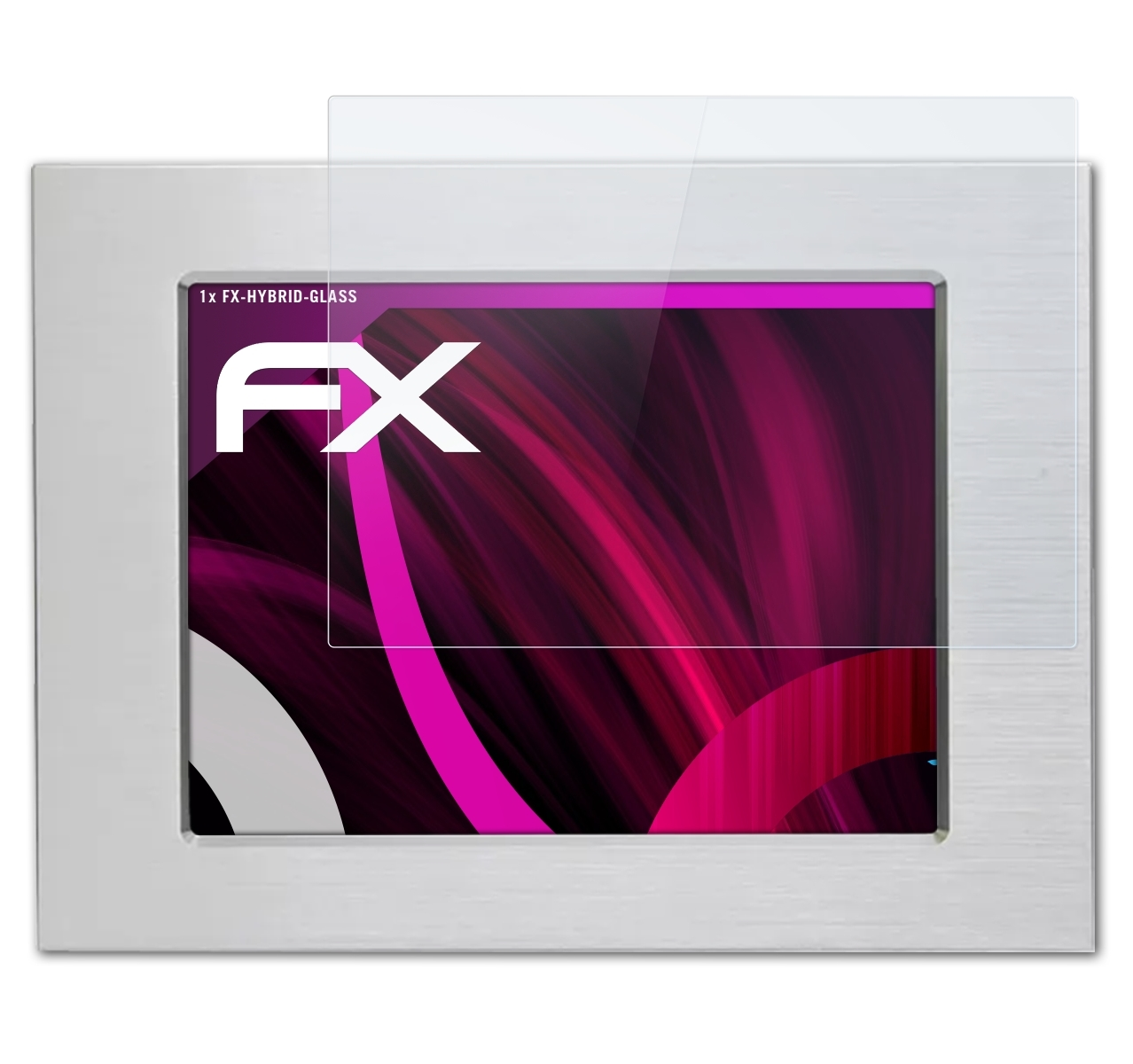 ATFOLIX FX-Hybrid-Glass Schutzglas(für Kingdy Touch inch)) IPC (8.4 J1900