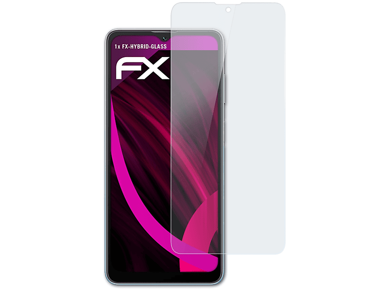 Blackview Pro) Schutzglas(für ATFOLIX A53 FX-Hybrid-Glass