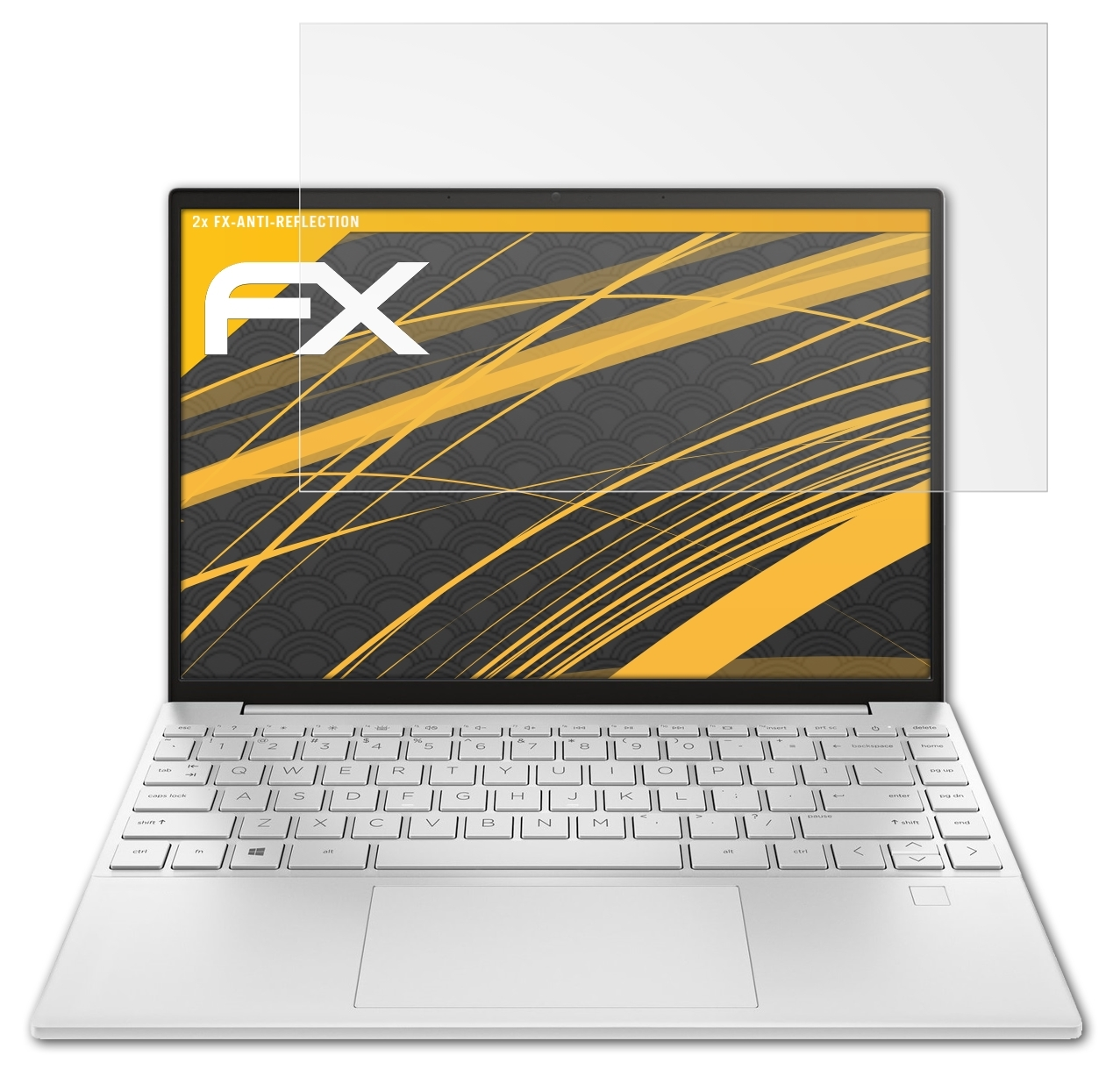 ATFOLIX 2x FX-Antireflex Displayschutz(für HP Aero Pavilion 13-be2778ng)