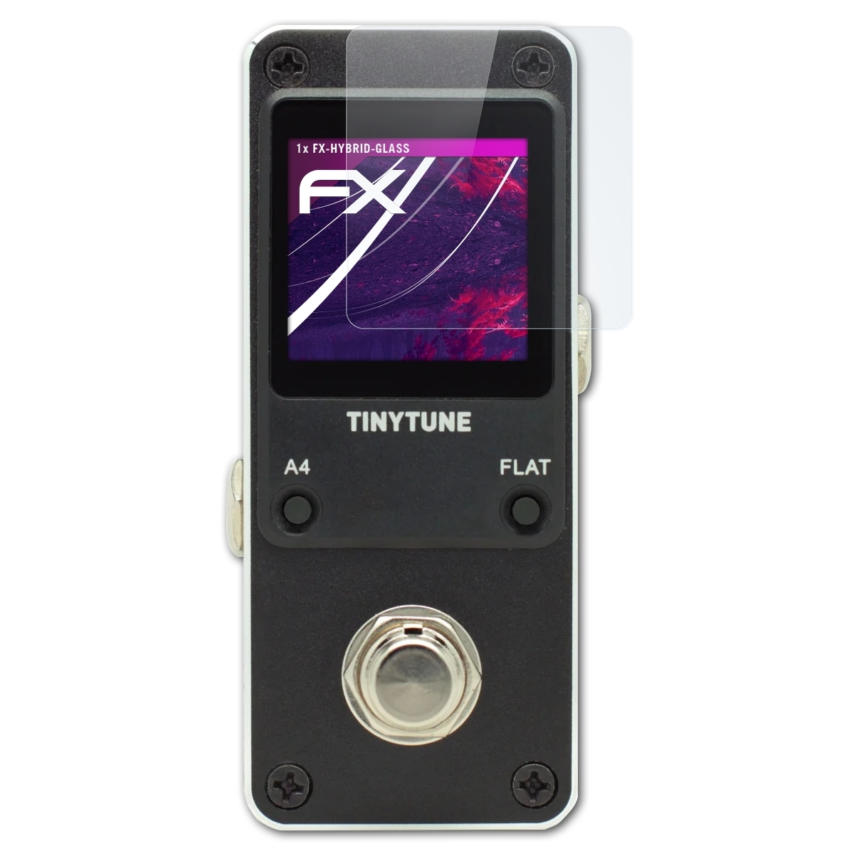 TinyTune) ATFOLIX FX-Hybrid-Glass Schutzglas(für KLIQ