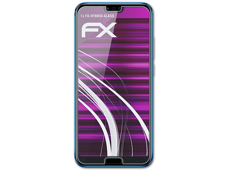 ATFOLIX FX-Hybrid-Glass Schutzglas(für Honor 10)