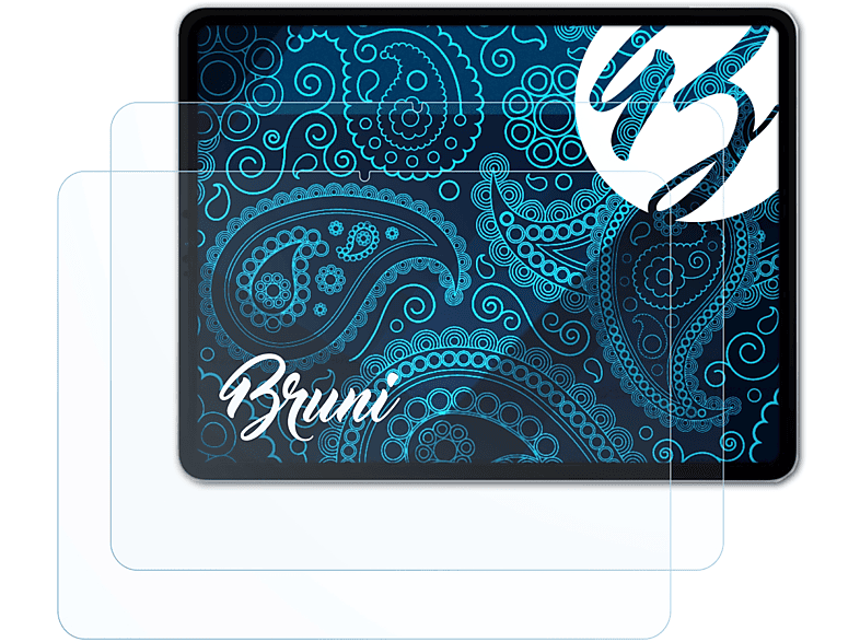 BRUNI 2x OnePlus Schutzfolie(für Basics-Clear Pad)