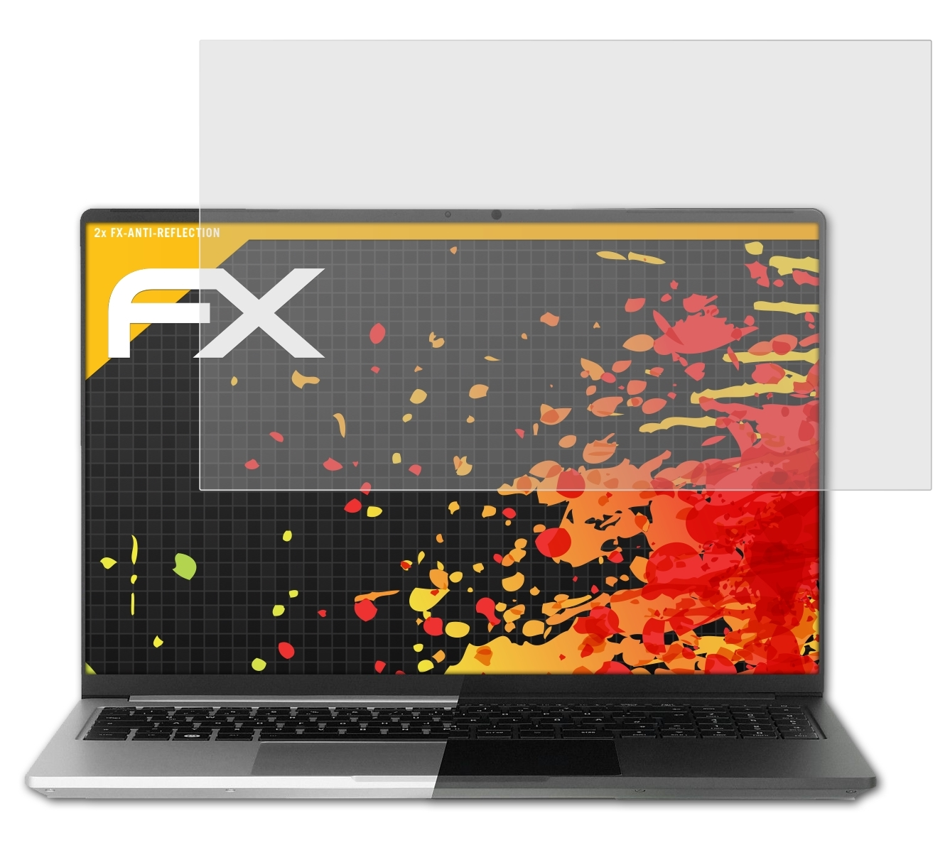 ATFOLIX 2x InfinityBook (Gen Pro Displayschutz(für 16 Tuxedo 7)) FX-Antireflex