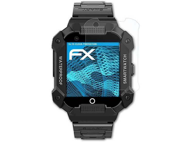 ATFOLIX 3x FX-Clear Displayschutz(für Pthtechus S07)
