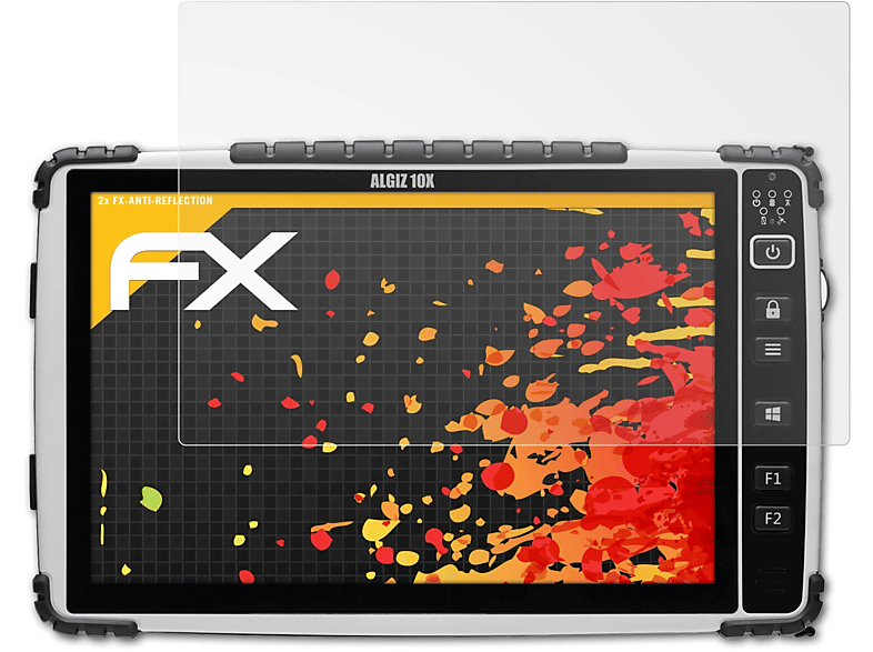 Algiz 2x Handheld 10X) FX-Antireflex ATFOLIX Displayschutz(für