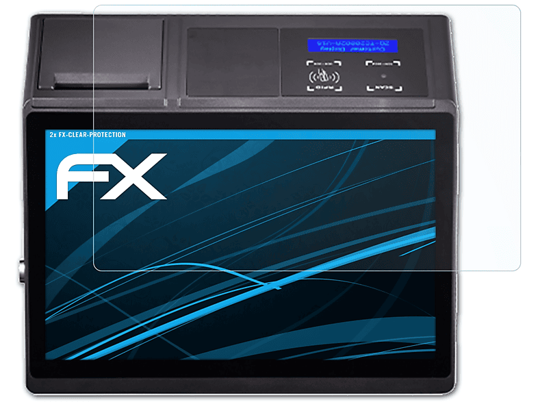 ATFOLIX 2x FX-Clear Displayschutz(für Zonerich All-in-one (15.6 Inch))