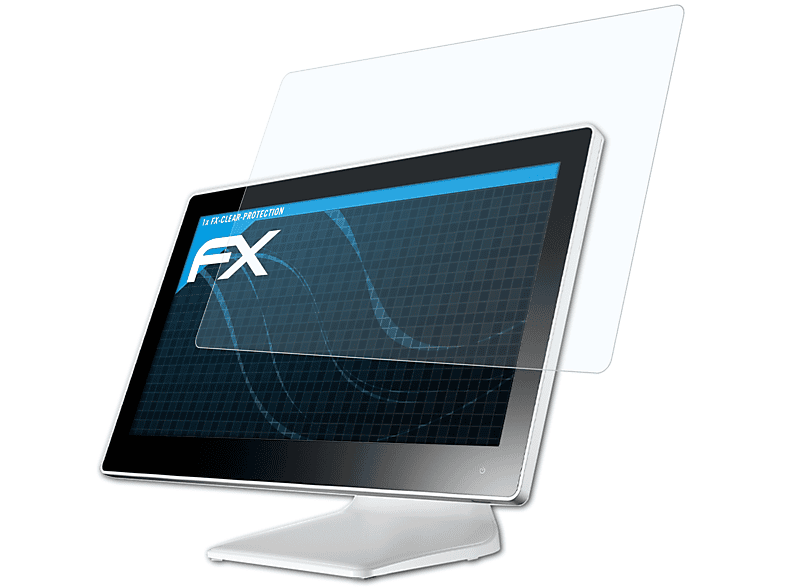 ATFOLIX FX-Clear Displayschutz(für Posbank Apexa TL-2150) | Monitor Displayschutz