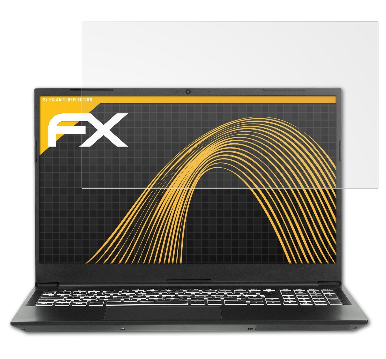 Tuxedo 2)) ATFOLIX 2x FX-Antireflex Displayschutz(für (Gen 15 Aura
