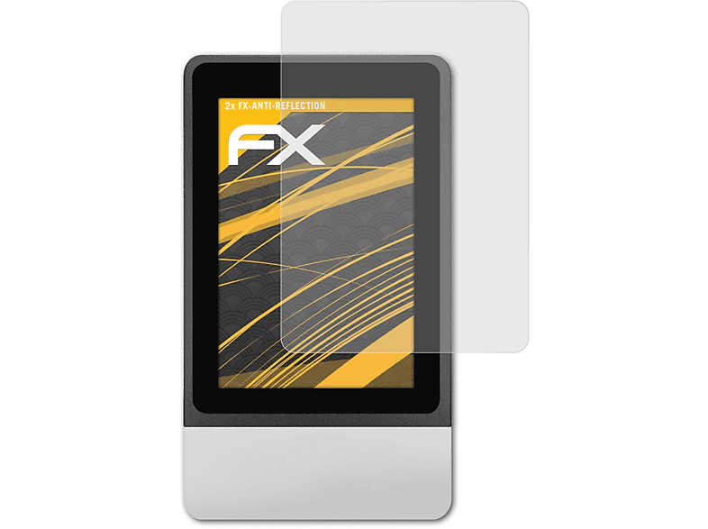 ATFOLIX 2x FX-Antireflex Displayschutz(für Nifty) SecuX