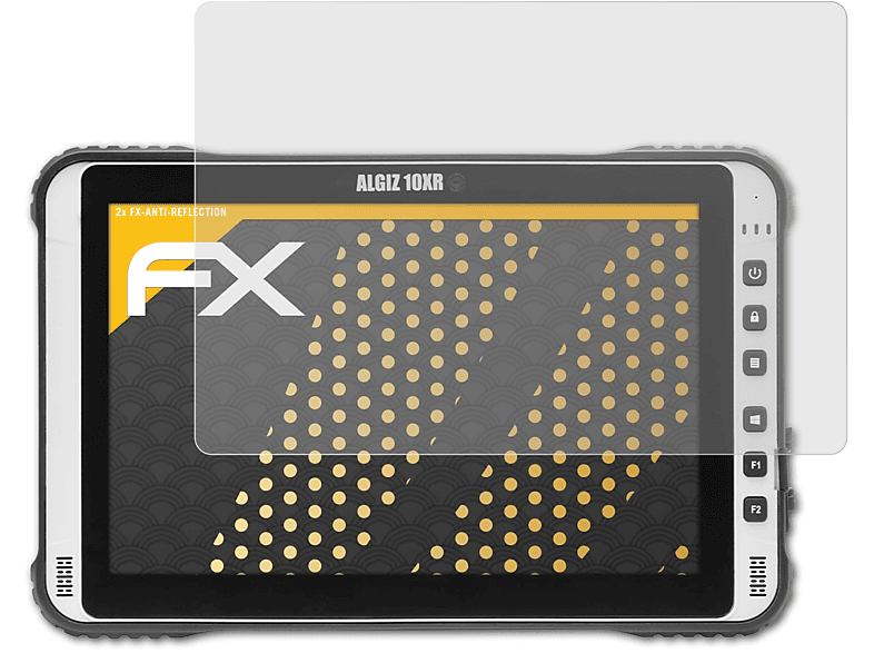 ATFOLIX 2x FX-Antireflex Displayschutz(für Handheld Algiz 10XR)