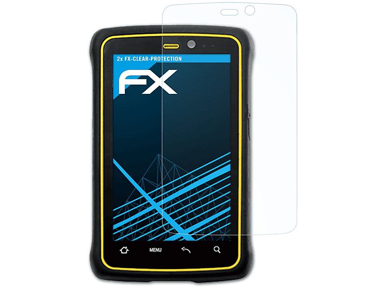 ATFOLIX 2x FX-Clear Displayschutz(für Winmate E430RQ8)