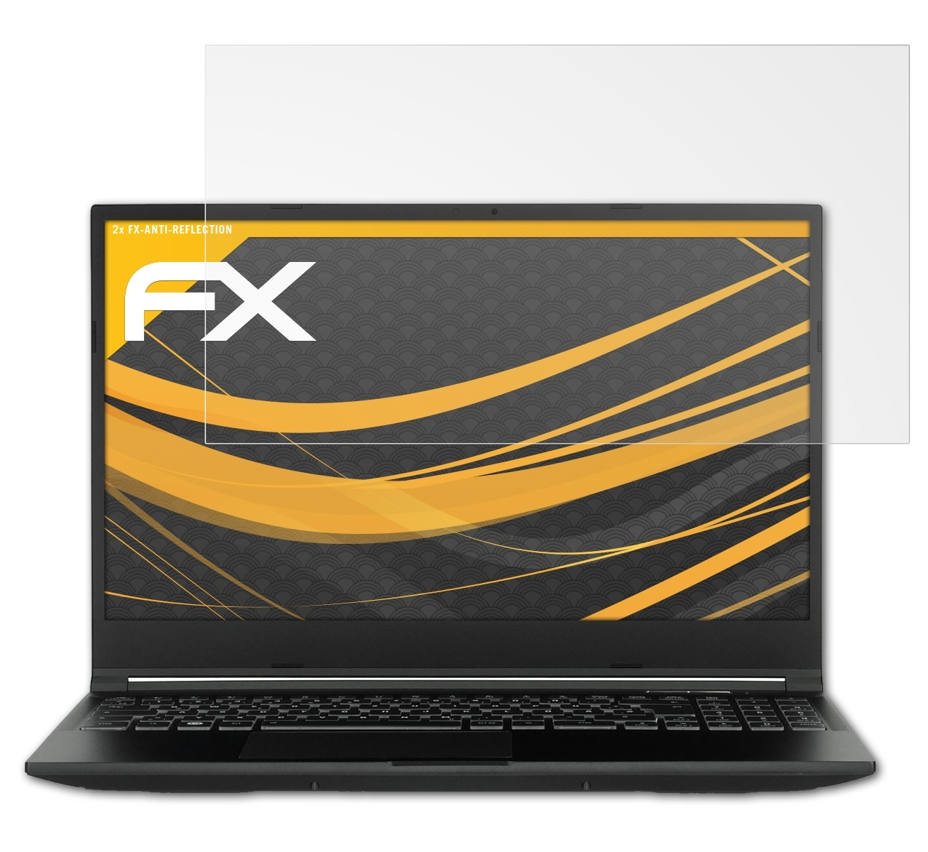 ATFOLIX 2x (Gen Polaris 15 Tuxedo Displayschutz(für 4)) FX-Antireflex
